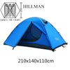 Super Light Tent Professional Waterproof Double Layer Fire Retardant 20D Silicone Nylon Fiber Outdoor Camping Ultralight